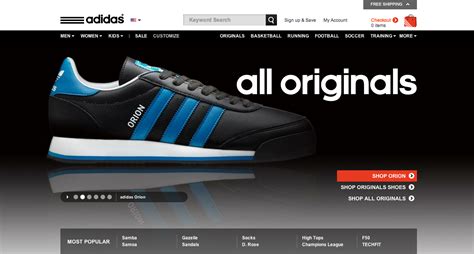 Adidas shoes website